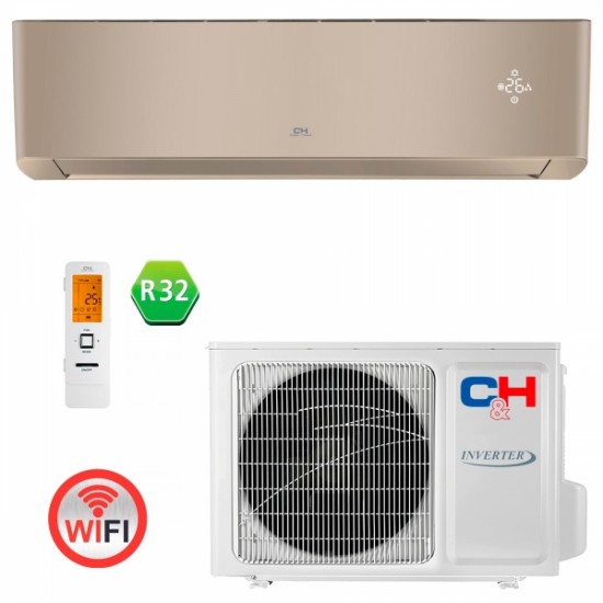 Cooper&Hunter Supreme Inverter WiFi R32 CH-S12FTXAM2S- BL-SC-GD