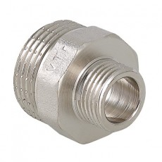 Ниппель латунь 3/8 x 1/2" нар‑нар.