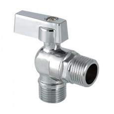 Кран шаровый угловой 1/2"х3/4",VALTEC для подкл. с/т приборов (eco)