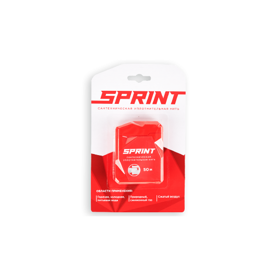 Уплотнительная нить Sprint 50м бокс, блистер