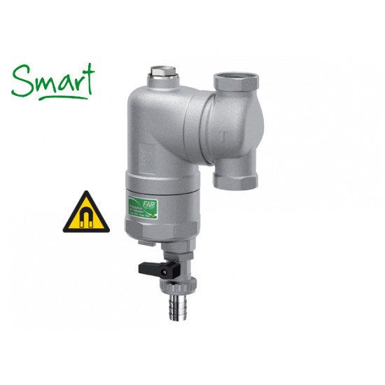 Фильтр магнитный 1", FAR SMART поворотный (KV-7,5; Italy)