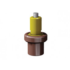 Термостатический элемент для 3‑х ходового клапана FAR ‑ 55 град. (антиконденс)