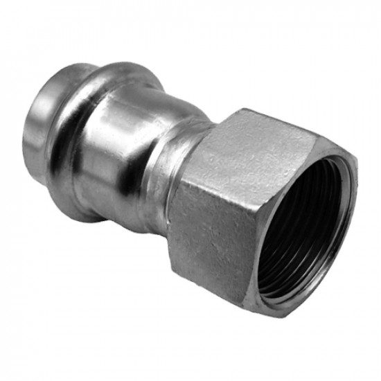 Соединитель нерж. сталь с вн.р. 22х1/2", V-type