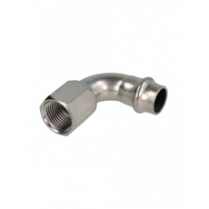 Угольник 90° с вн.р. нерж. сталь 22х3/4", V‑type