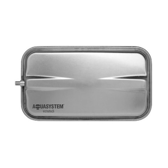 Расширительный бак,  08 L, Aquasystem VRP204-8L прямоугольный плоский (3/8"x 28)