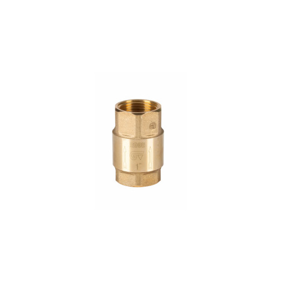 Обратный клапан  1/2", латунный золотник, Genebre
