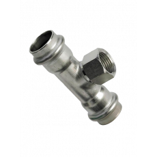 Тройник с вн.р. нерж. сталь 28х1/2", V‑type