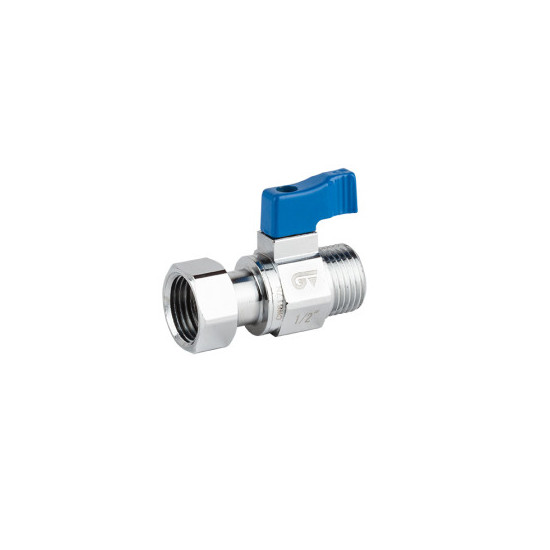 Кран шаровый с накидной гайкой 3/4" вн.-нар., Genebre
