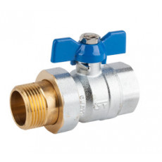 Кран шаровый с американкой  1/2" вн‑нар, Genebre