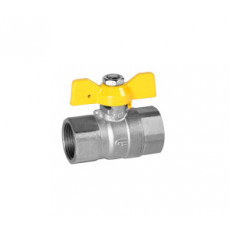 Кран шаровый газовый 1/2" вн‑вн, Genebre