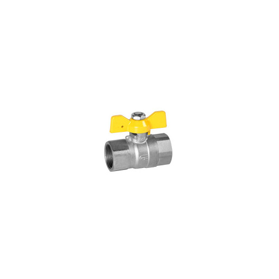 Кран шаровый газовый 1/2" вн-вн, Genebre