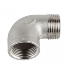 Угол латунный  1/2" вн х 1/2" нар, Genebre (Inox 316)