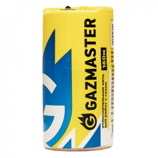 Уплотнительная нить Gazmaster 160м бокс, блистер